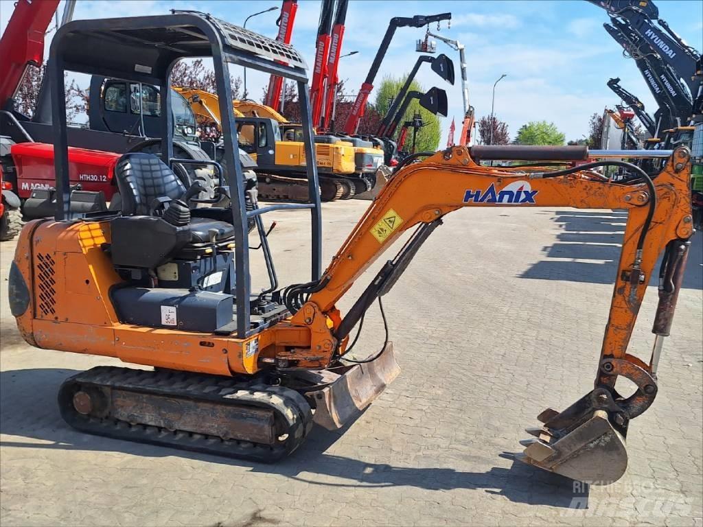 Hanix H15B-2 Mini rýpadlá < 7t
