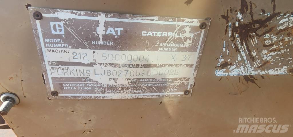 CAT 212 Kolesové rýpadlá