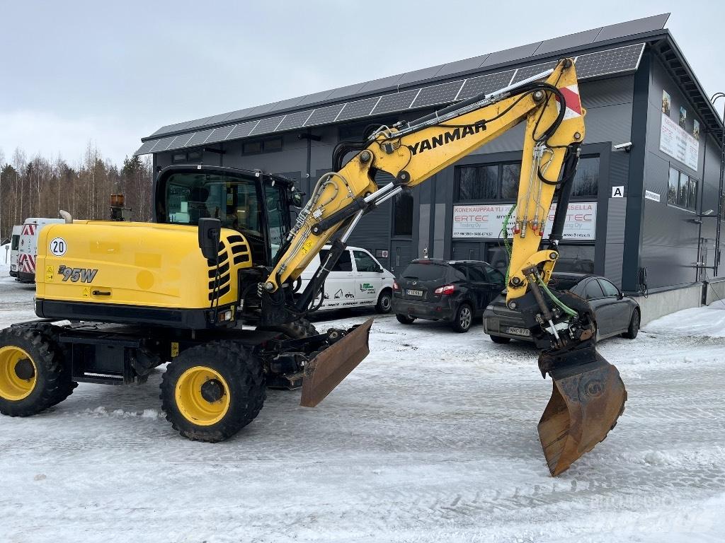 Yanmar B 95 W Kolesové rýpadlá