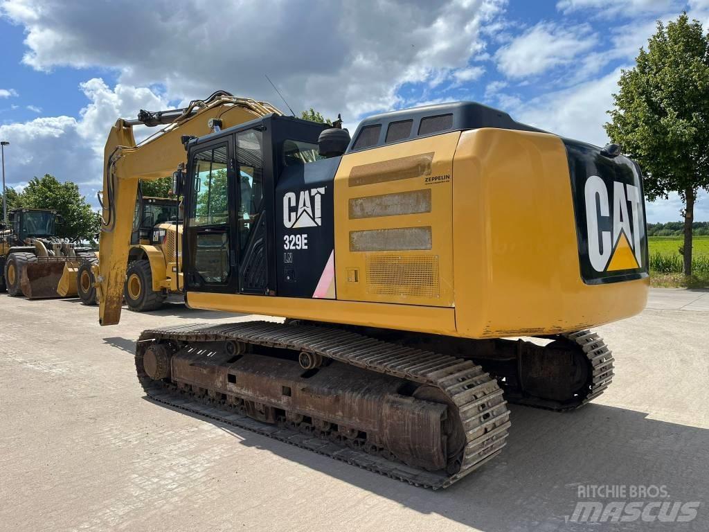 CAT 329 E LN Pásové rýpadlá