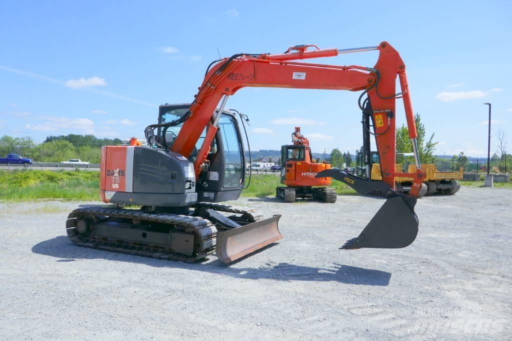 Hitachi ZX75US-3 Pásové rýpadlá
