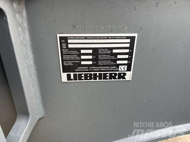 Liebherr 916 Kolesové rýpadlá