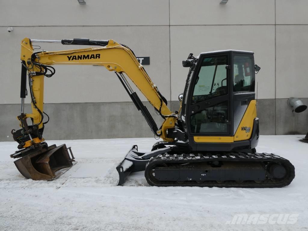 Yanmar Vio 80-1A Midi rýpadlá 7 t - 12 t