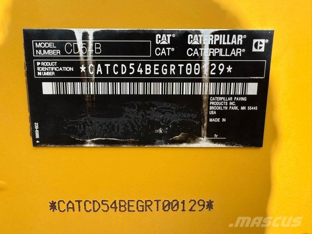 CAT CD54B Tandemové valce