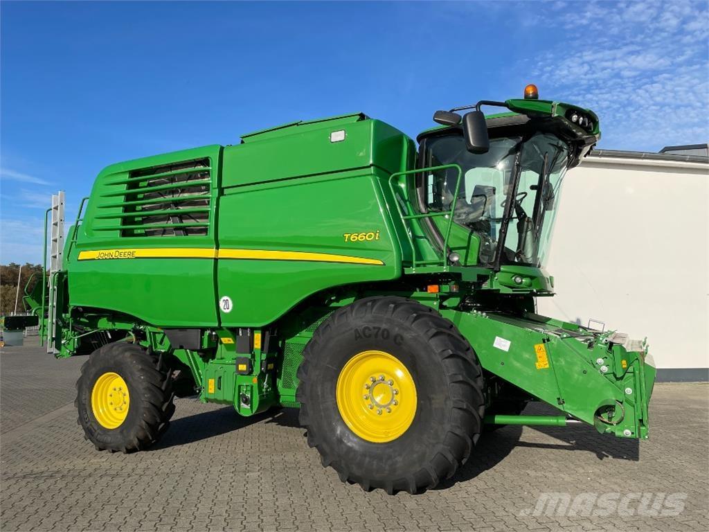 John Deere T660 i Kombinované zberacie stroje