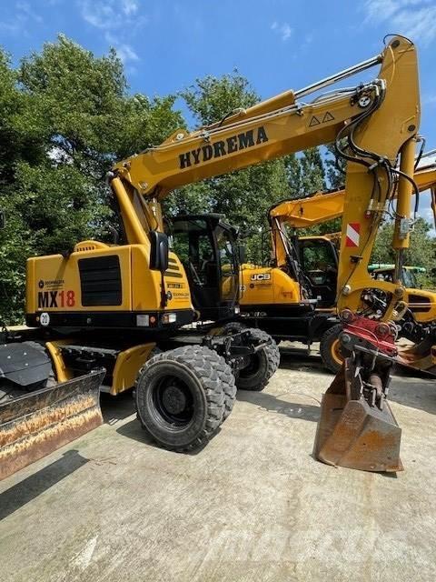 Hydrema MX18T4 Kolesové rýpadlá