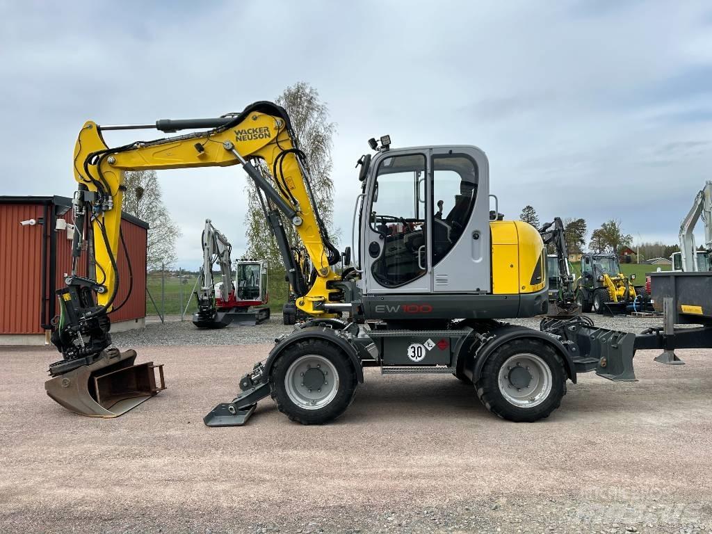 Wacker Neuson EW100 Kolesové rýpadlá