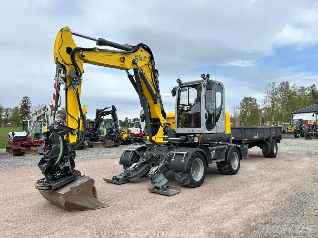Wacker Neuson EW100 Kolesové rýpadlá