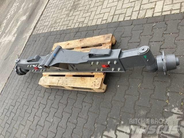 CLAAS Lexion 630 Podvozky a zavesenie kolies