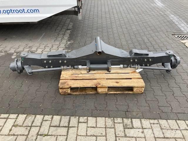 CLAAS Lexion 630 Podvozky a zavesenie kolies