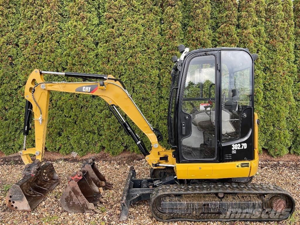 CAT 302.7D CR Mini rýpadlá < 7t