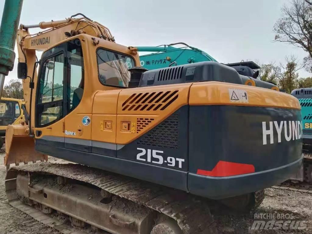 Hyundai R215-9T Kolesové rýpadlá