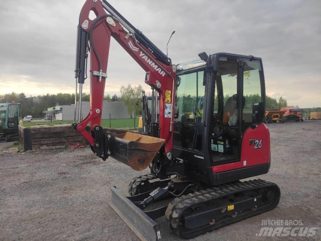 Yanmar SV 26 Mini rýpadlá < 7t