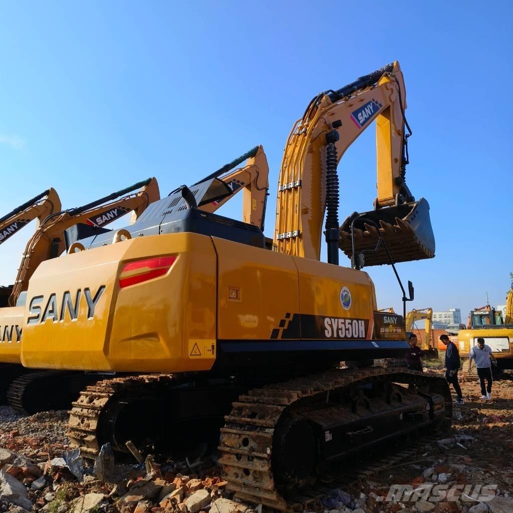 Sany SY 550 H Pásové rýpadlá