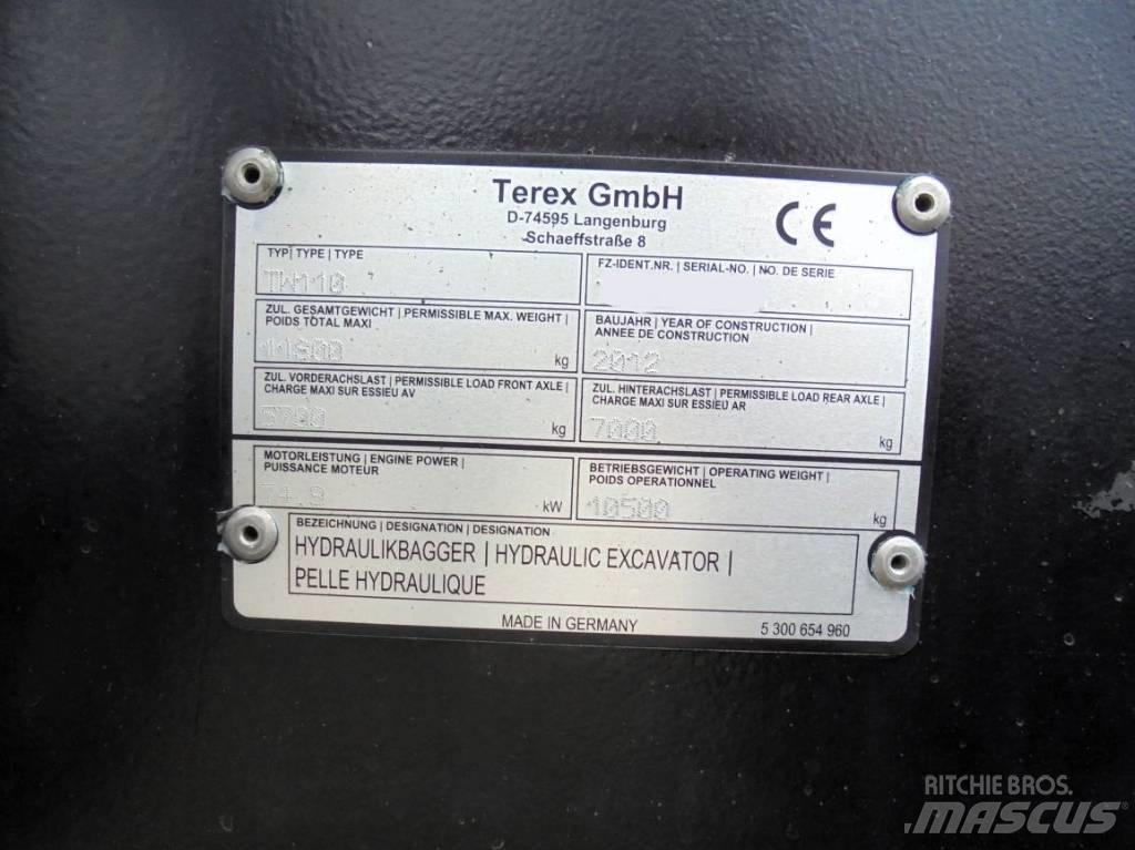 Terex Schaeff TW 110 Kolesové rýpadlá