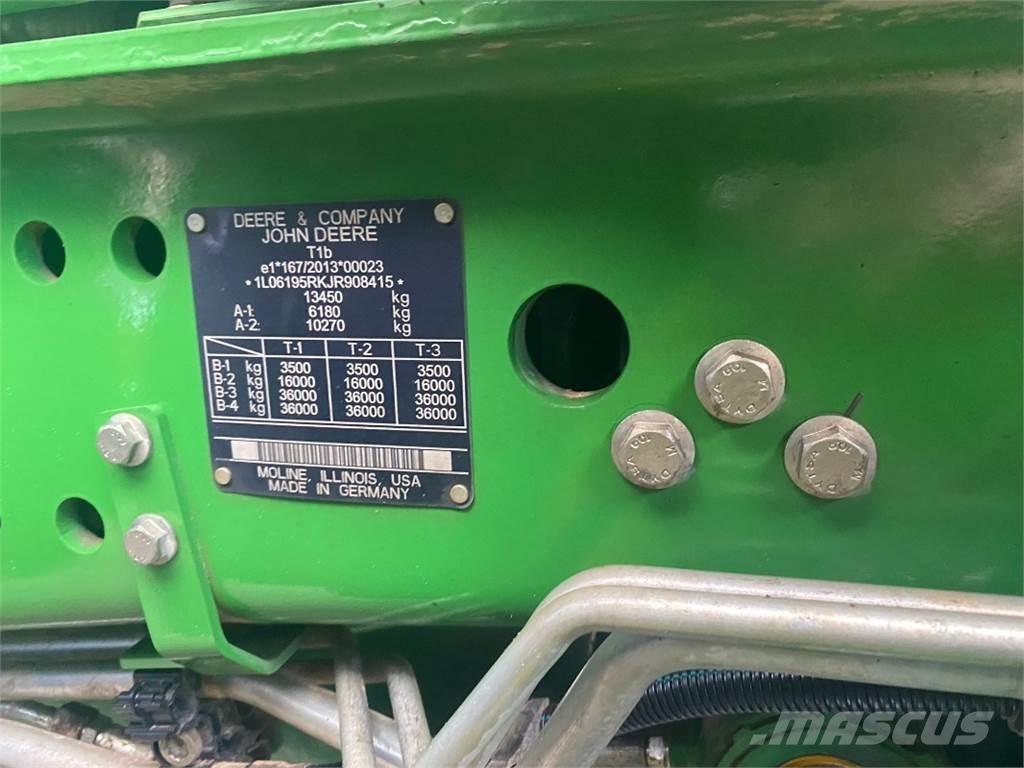 John Deere 6195R Traktory