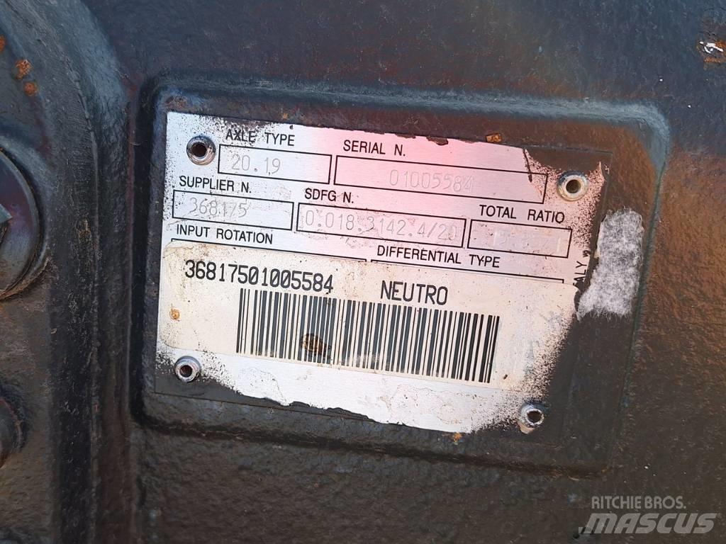 Carraro 20.19 Prevodovka