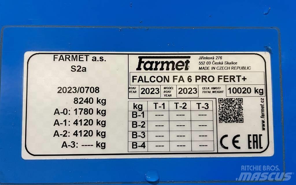 Farmet Falcon 6 Pro Mechanické sejačky