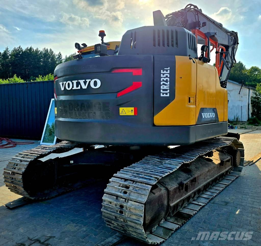 Volvo ECR 235 EL Pásové rýpadlá