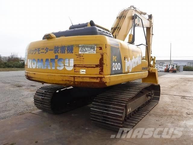 Komatsu PC200-8E0 Midi rýpadlá 7 t - 12 t