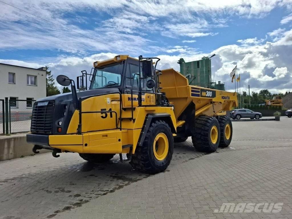 Komatsu HM 300 Kĺbové nákladné autá