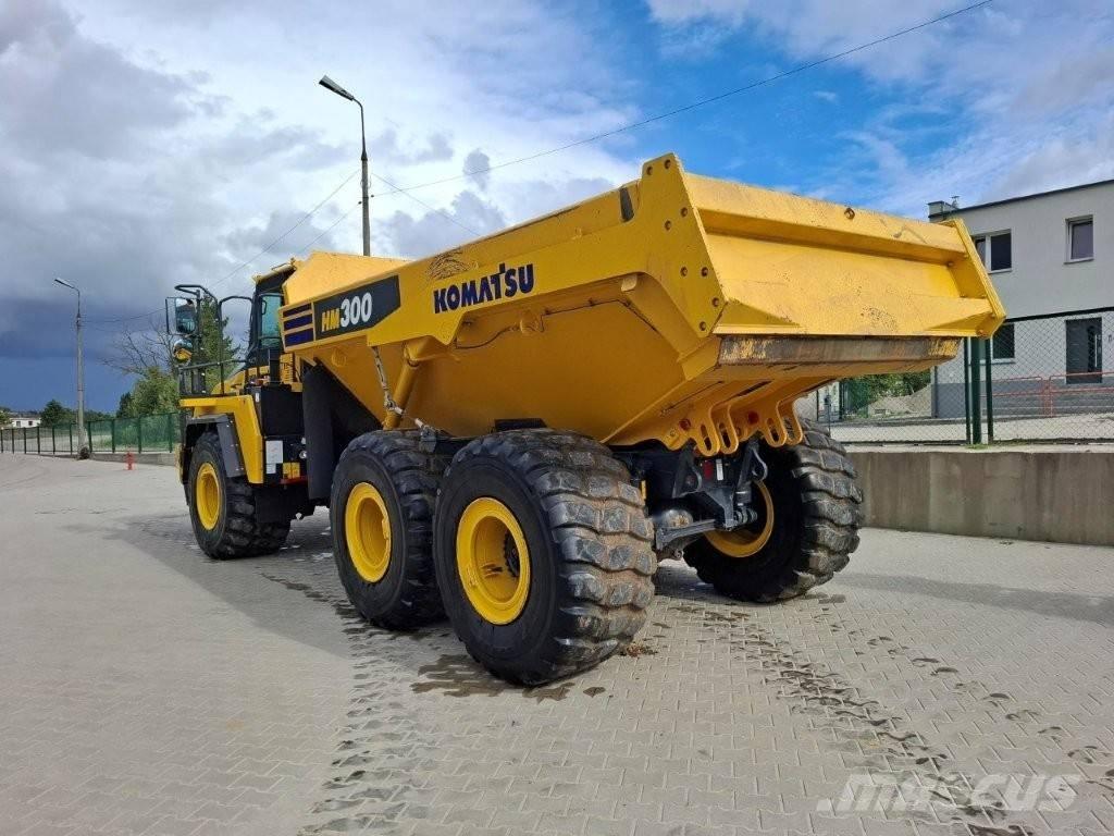 Komatsu HM 300 Kĺbové nákladné autá