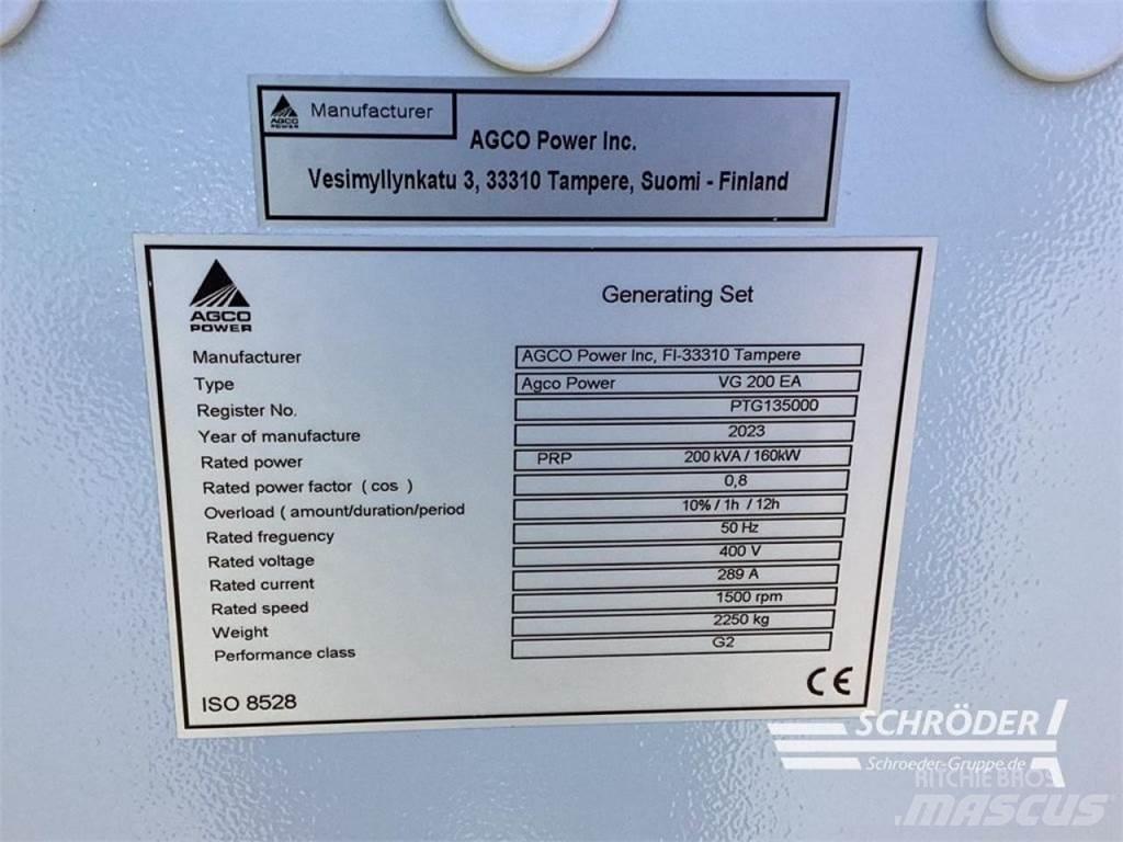 Valtra VG 205 Ďalšie poľnohospodárske stroje