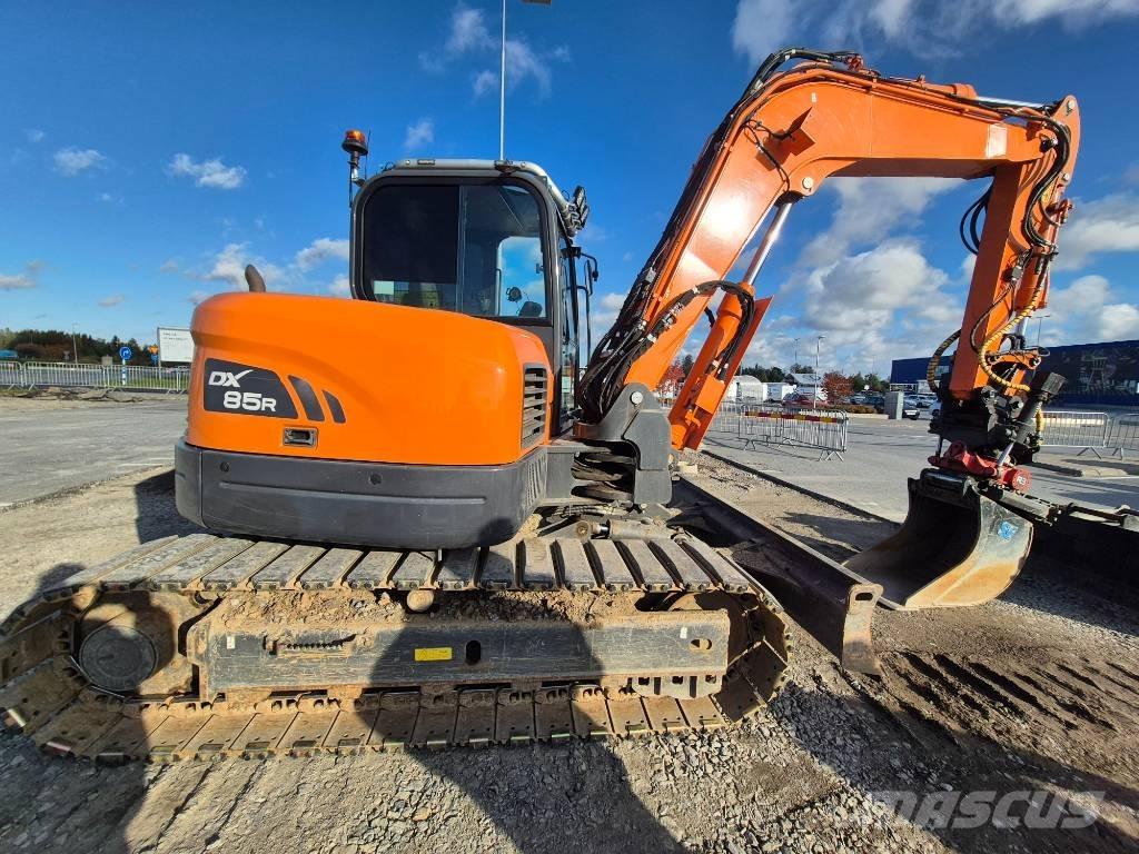 Doosan DX 85 R Midi rýpadlá 7 t - 12 t