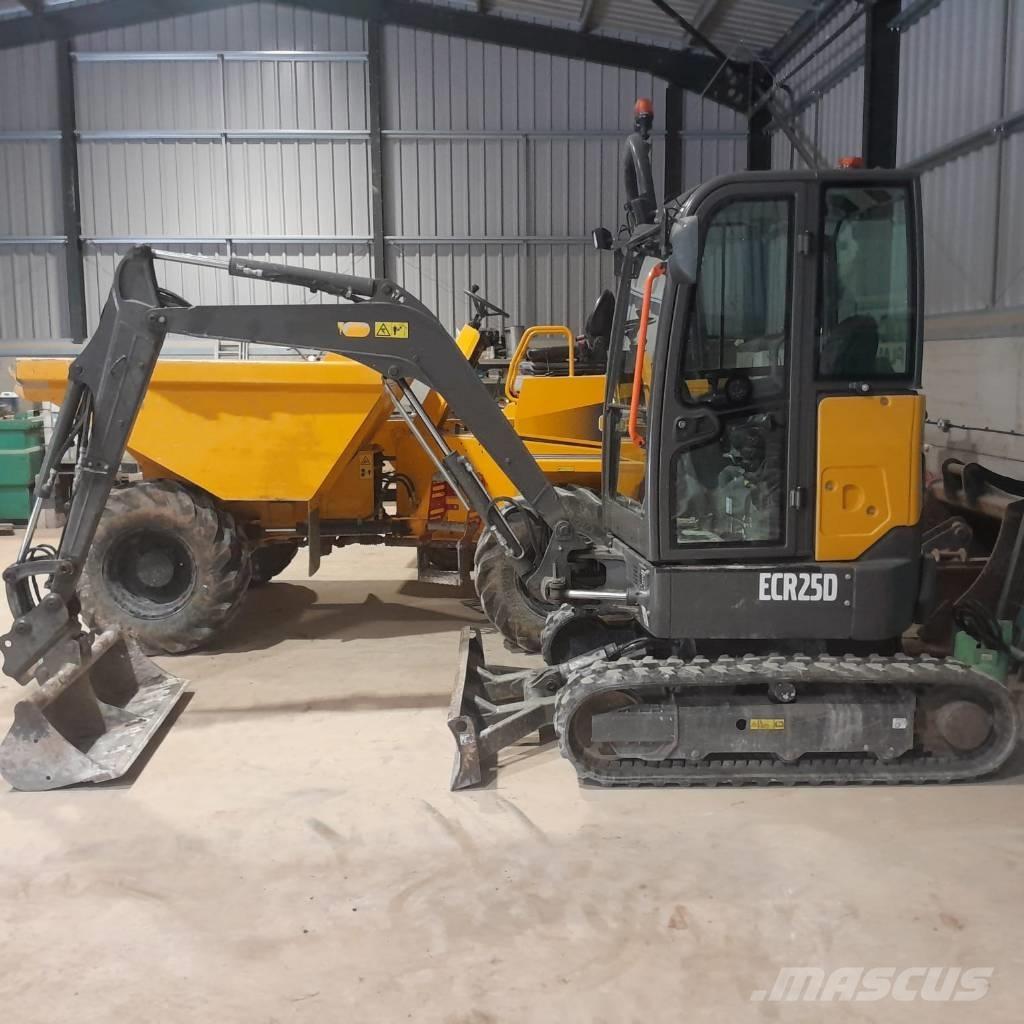 Volvo ECR 25 D Mini rýpadlá < 7t