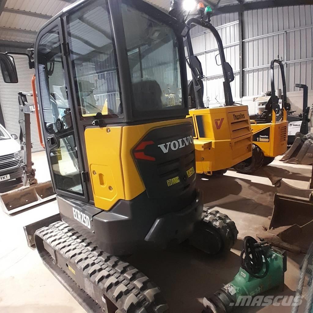 Volvo ECR 25 D Mini rýpadlá < 7t