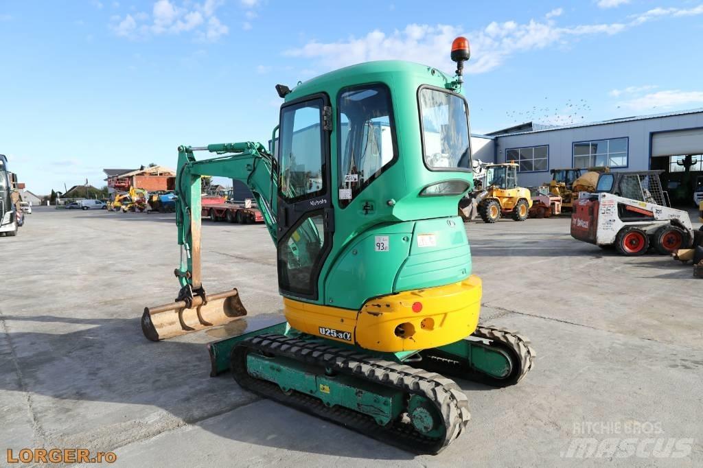 Kubota U25 - 3EU Mini rýpadlá < 7t