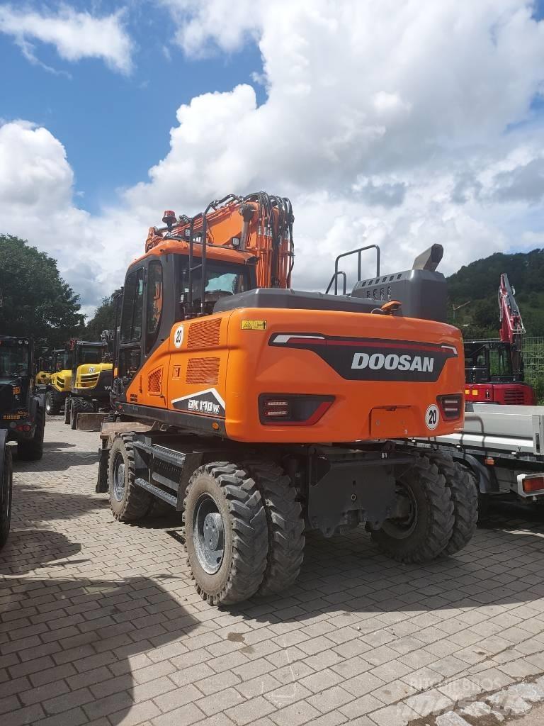 Develon DX 170 W-7 Kolesové rýpadlá