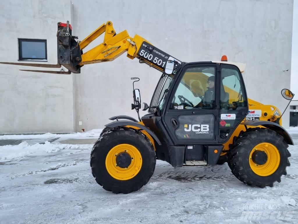 JCB 531-70 Teleskopické manipulátory