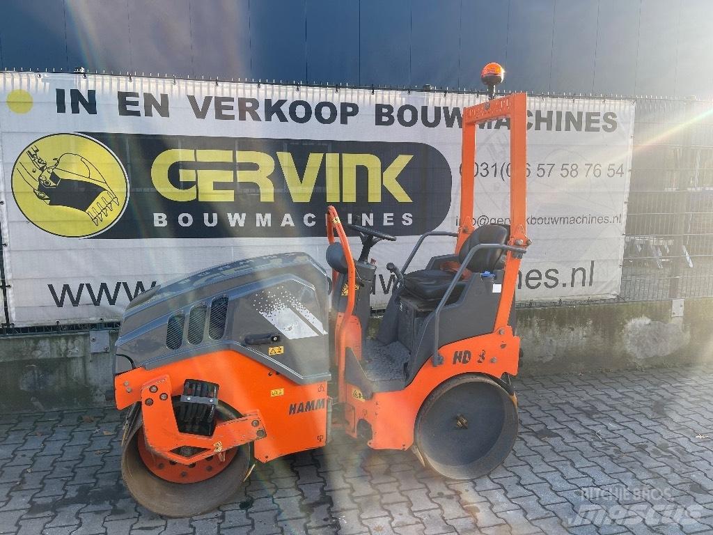 Hamm HD 8 VV Tandemové valce