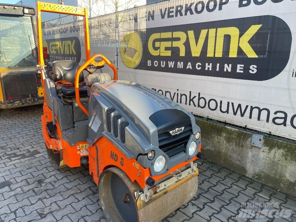 Hamm HD 8 VV Tandemové valce