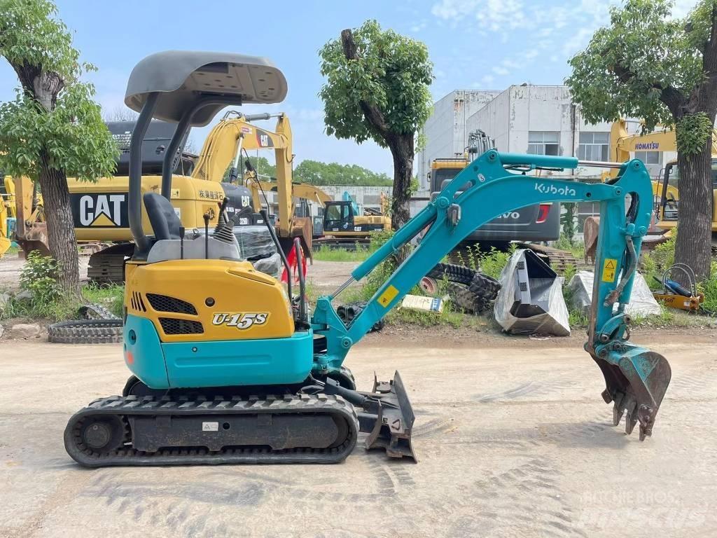 Kubota U15 Mini rýpadlá < 7t