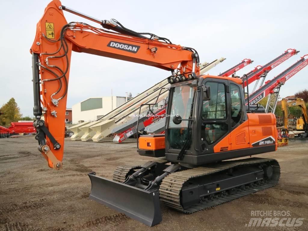 Doosan DX 140 LC-7 Pásové rýpadlá