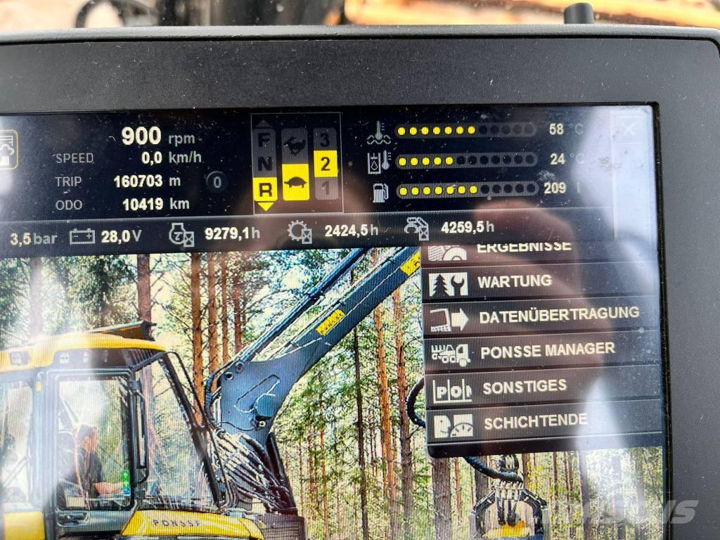 Ponsse Bear 8W Harvestory