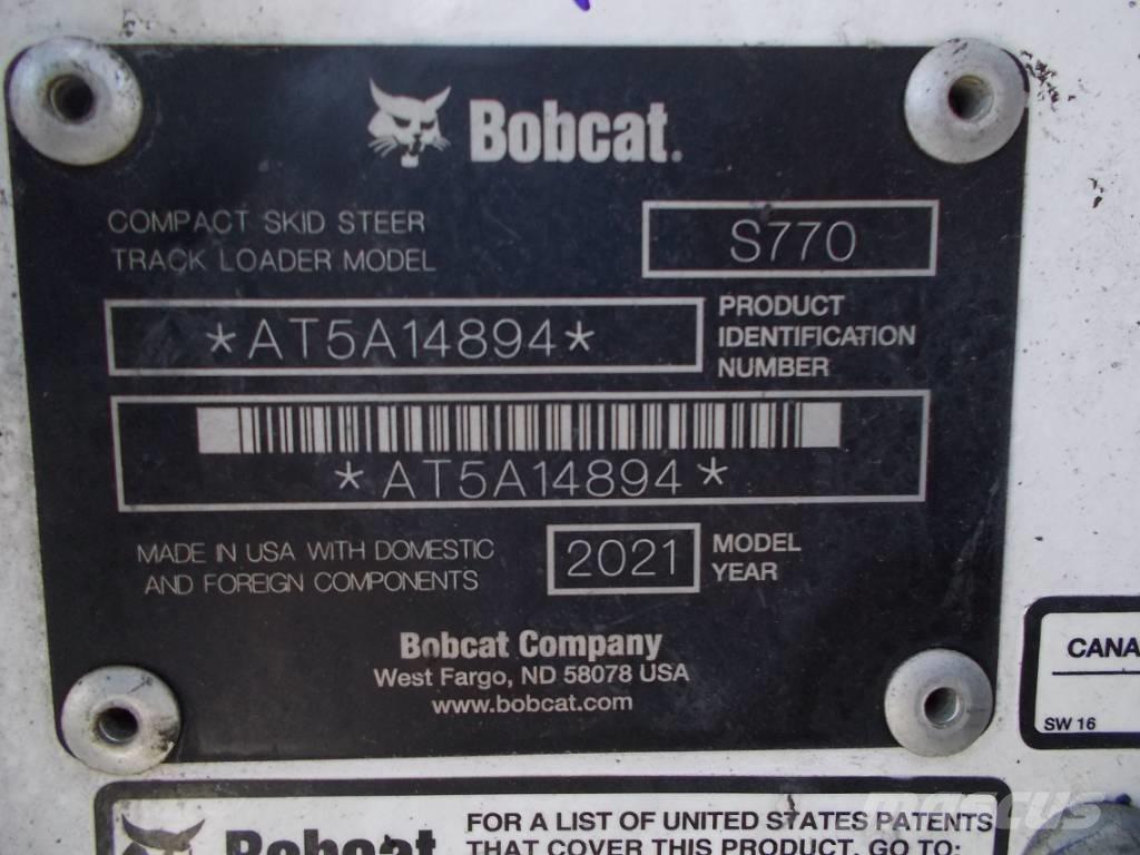 Bobcat S770 Šmykom riadené nakladače