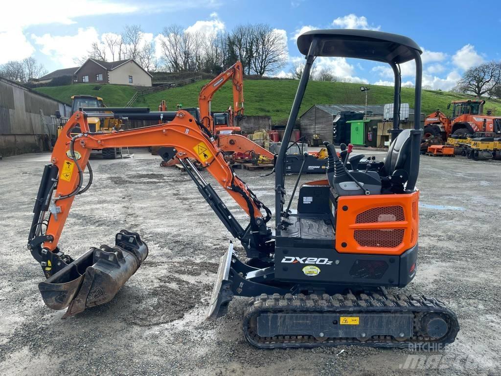 Doosan DX20z Mini rýpadlá < 7t