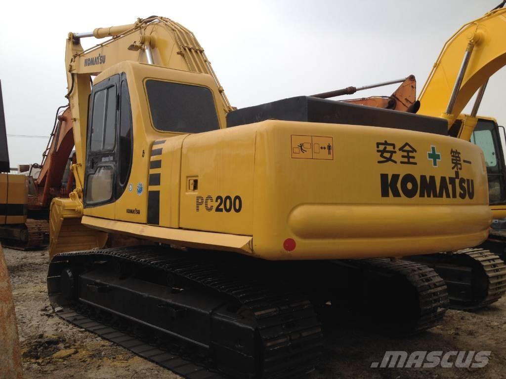 Komatsu PC200-6 Pásové rýpadlá