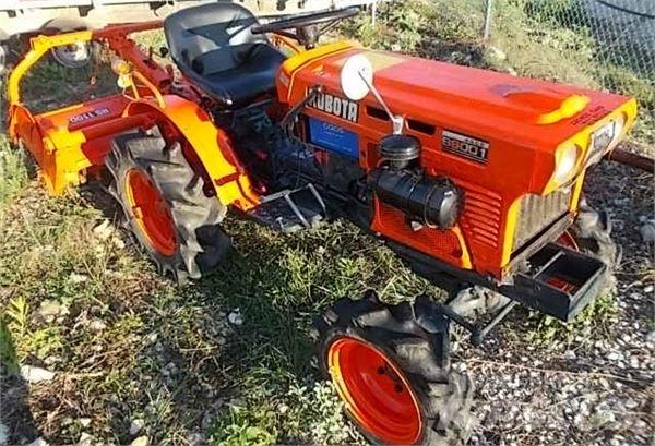 Kubota 6001 di '04 Rotačné brány a pôdne frézy