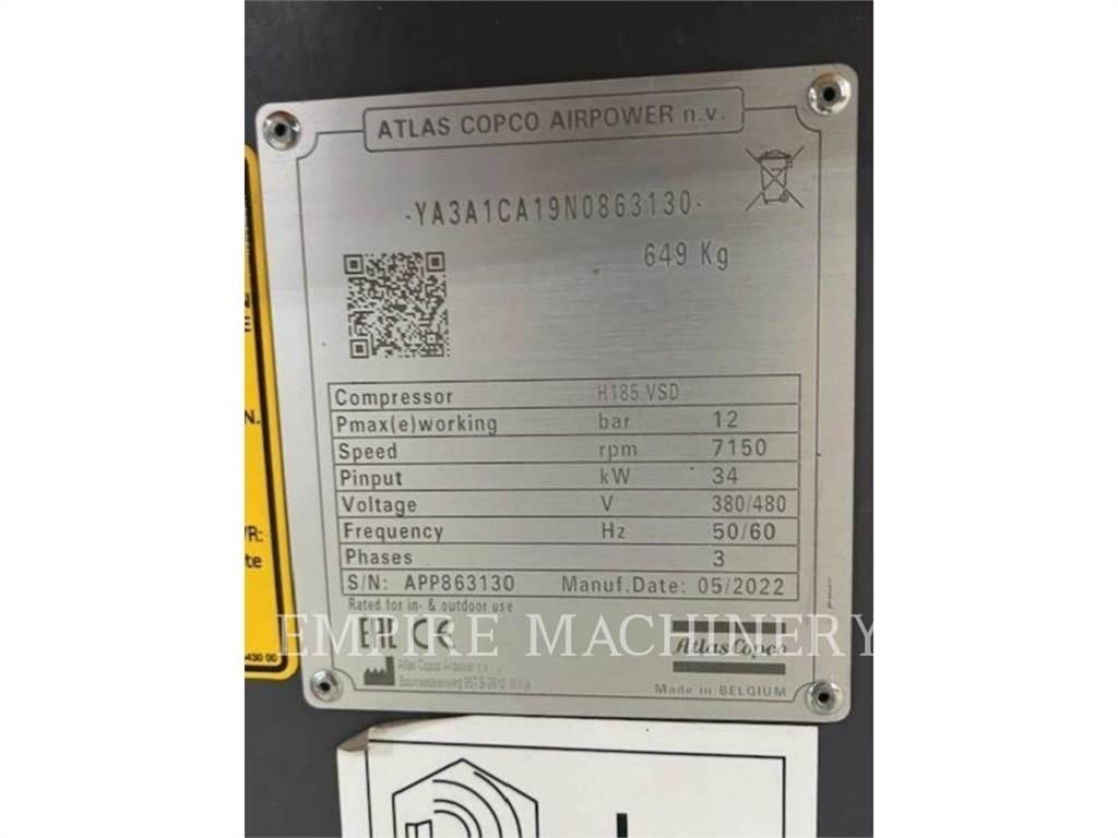 Atlas Copco H185 Kompresory