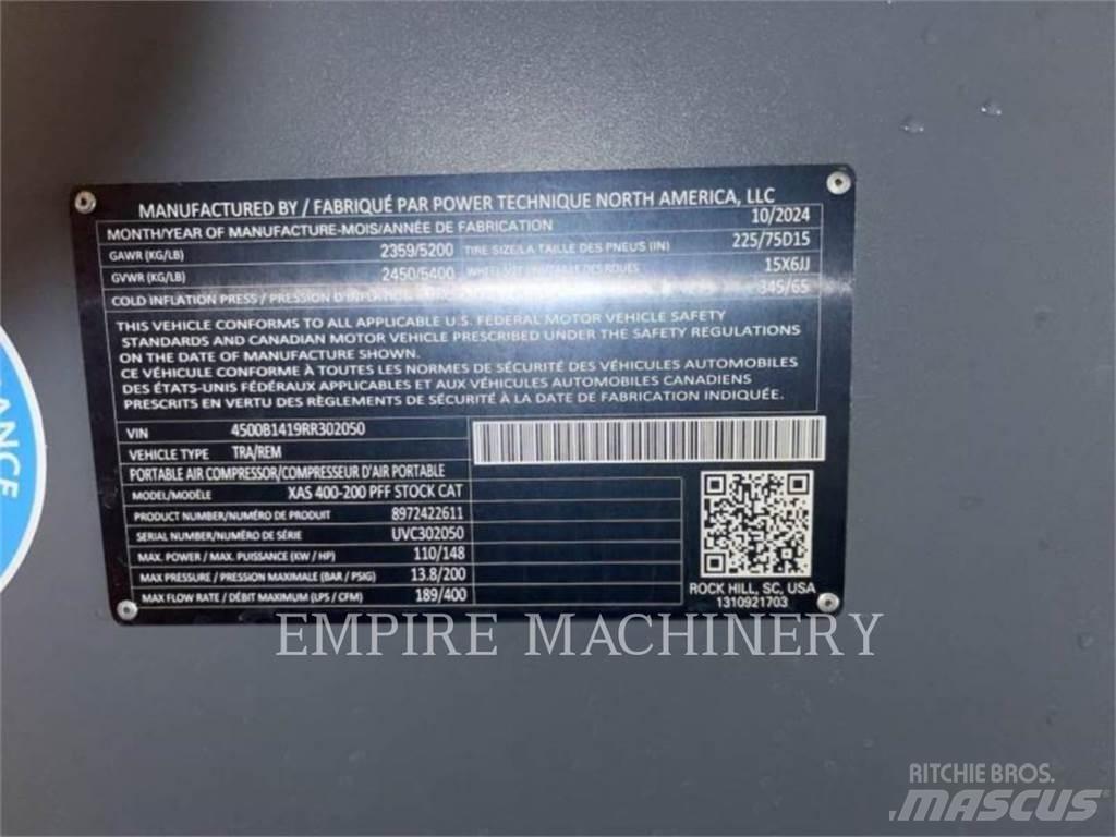 Atlas Copco XAS400CD Kompresory