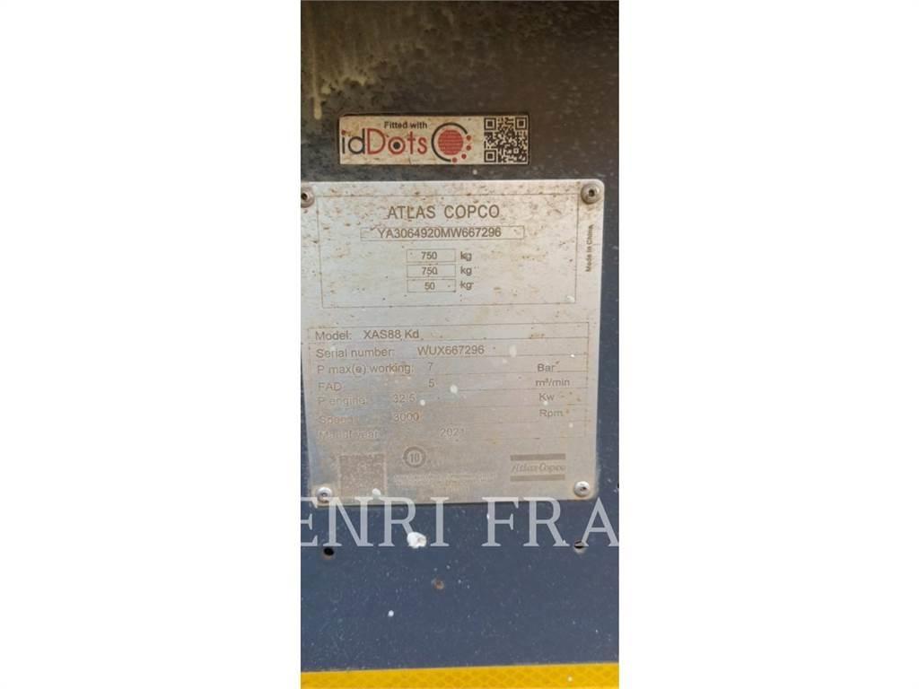 Atlas Copco XAS88KD Stavebníctvo - ostatné