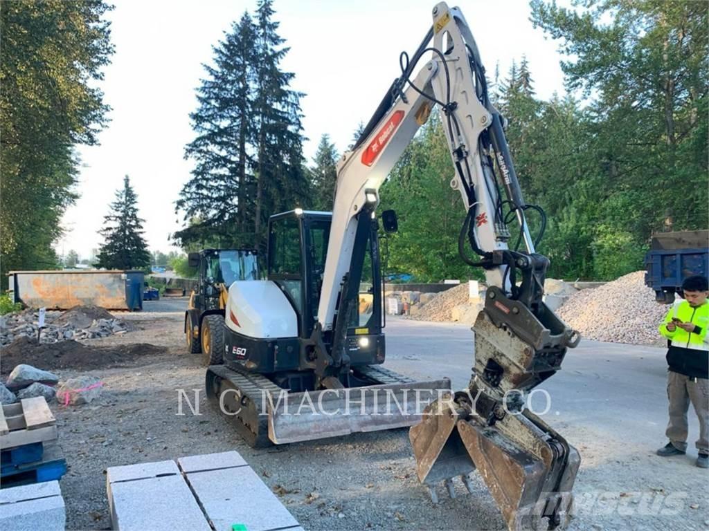 Bobcat E60 Pásové rýpadlá