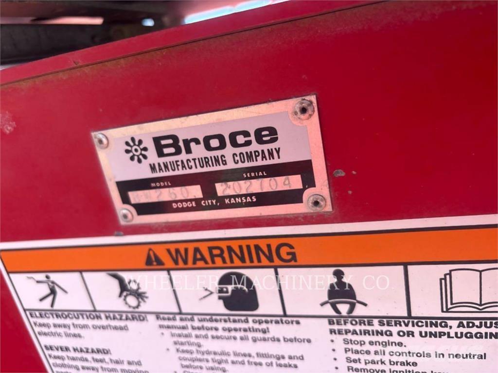 Broce BROOM 3 Zametacie stroje