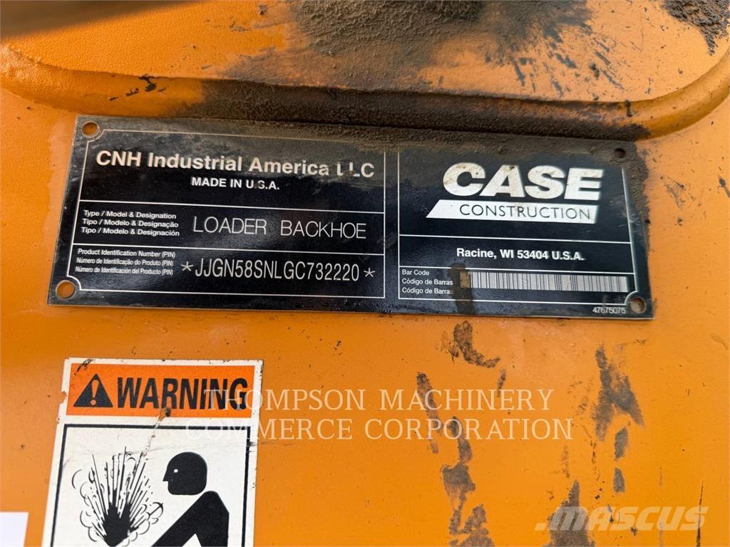 CASE 580 SUPER N Rýpadlo-nakladače