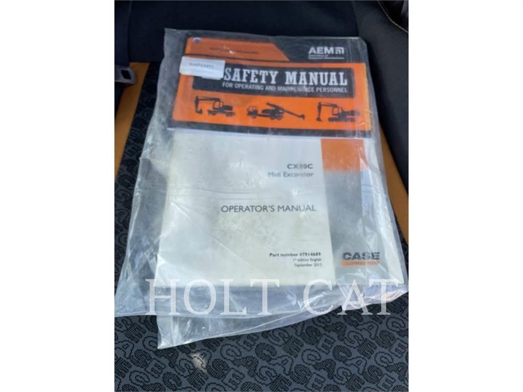 CASE CX80C Pásové rýpadlá