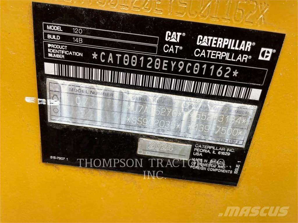 CAT 120 Grejdery